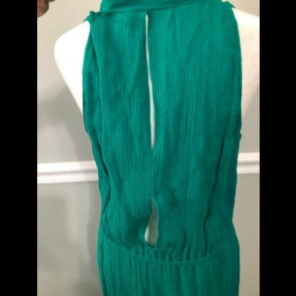 NWT BCBGMaxazria Shelby Silk Crepe Gown Silk Dress Sz XXS - Picture 4 of 8